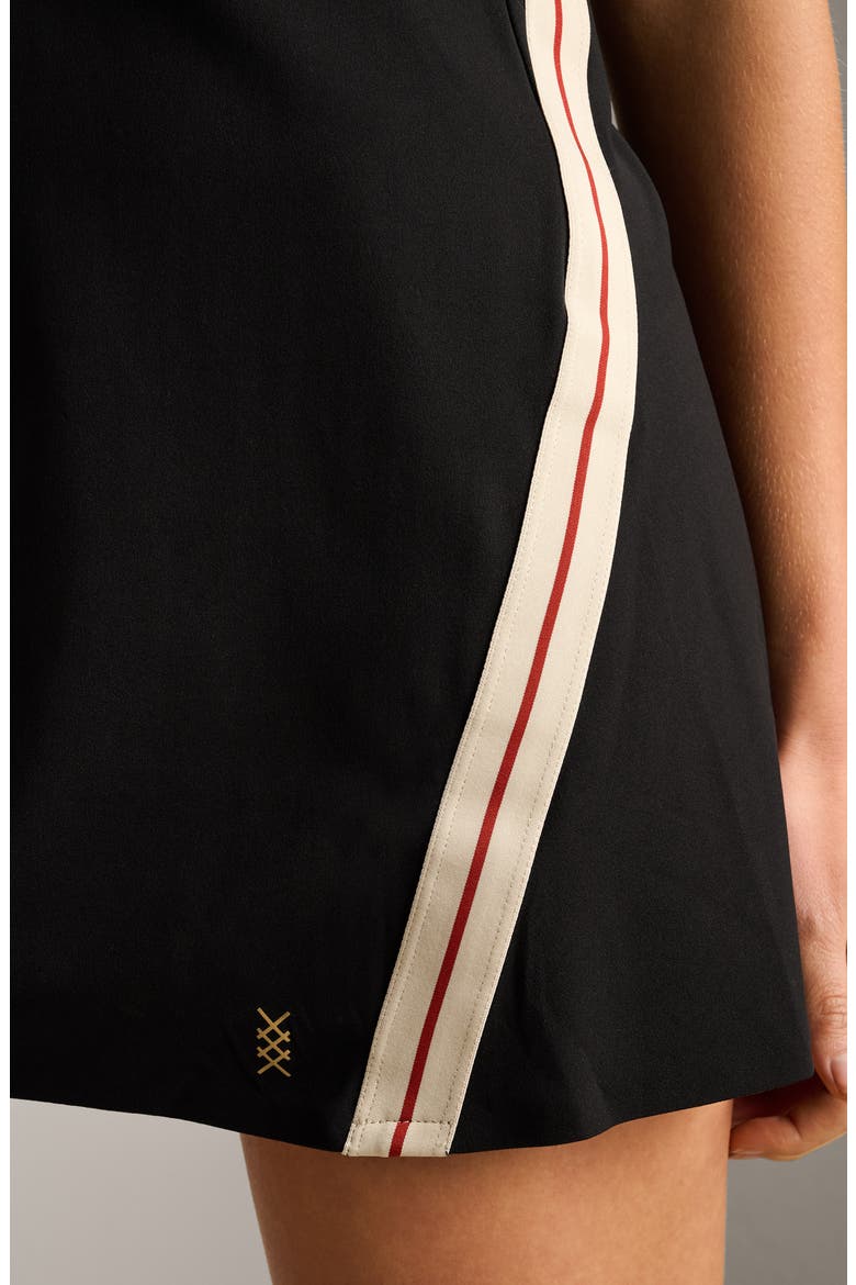 Retro Revive Cross Back Sports Dress, Alternate, color, PURE BLACK