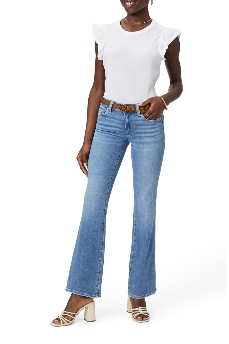 Laurel Canyon Flare Jeans, Alternate, color, FLAMCODIST