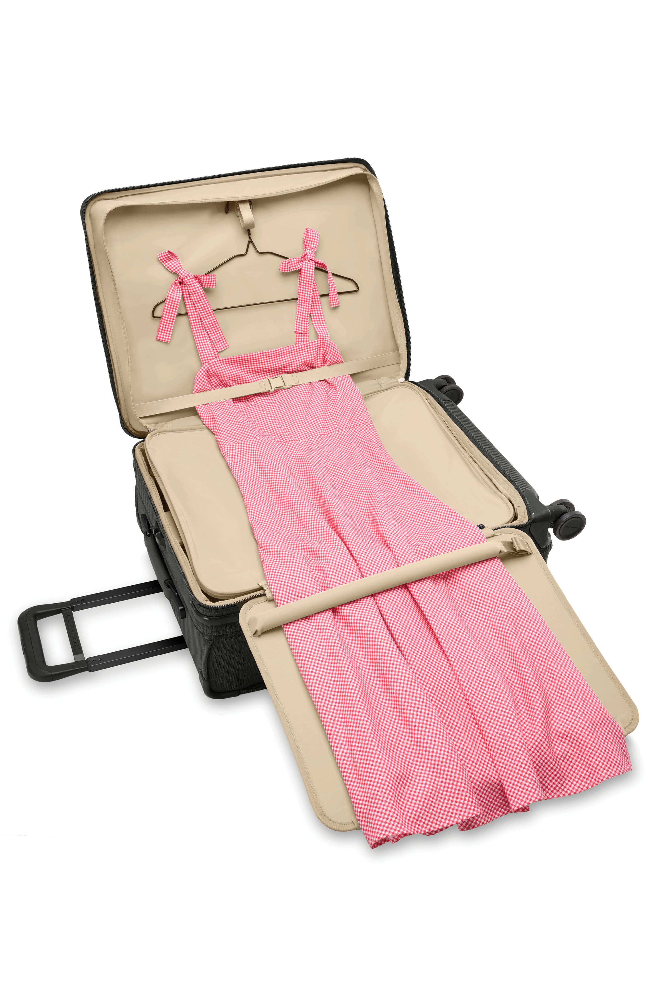 Briggs & Riley Baseline 24-Inch Checked Expandable Spinner Suitcase, Alternate, color, 