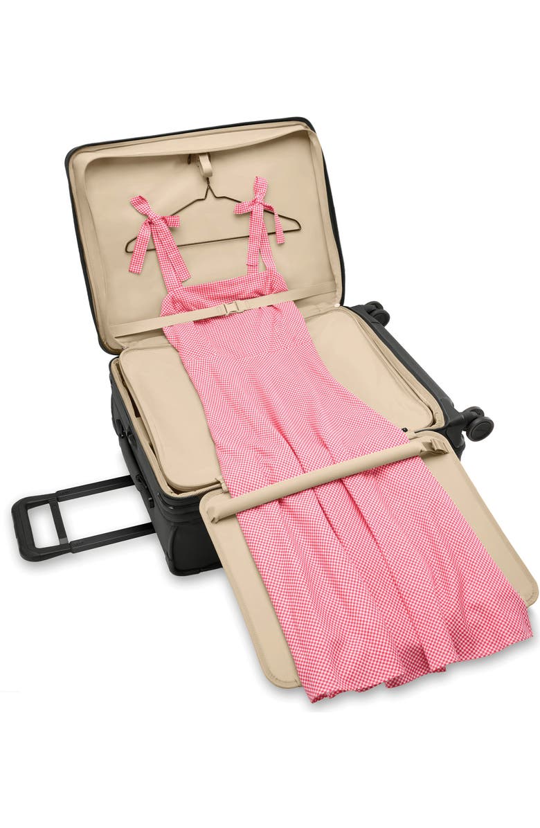 Briggs & Riley Baseline 24-Inch Checked Expandable Spinner Suitcase, Alternate, color,