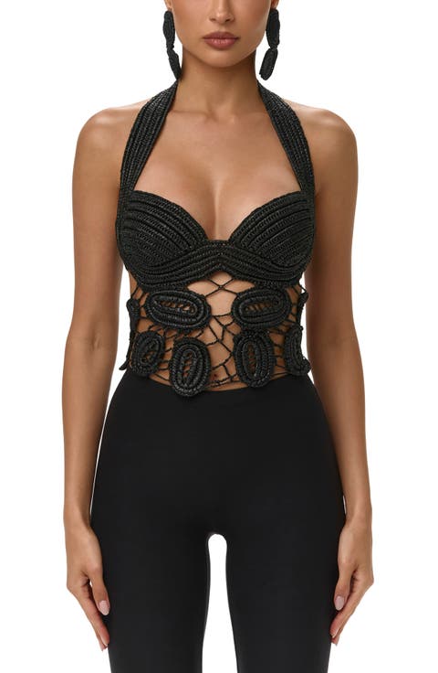 Crocheted Halter Top