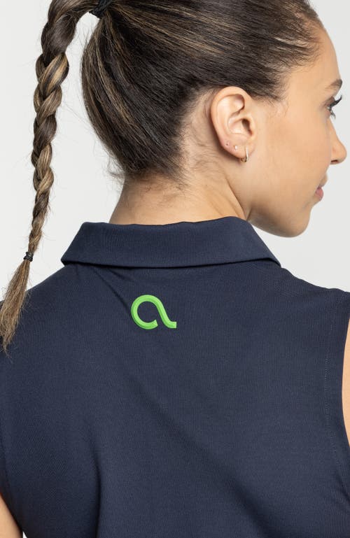 Avi Clubhouse Pickleball Polo In Sapphire Blue