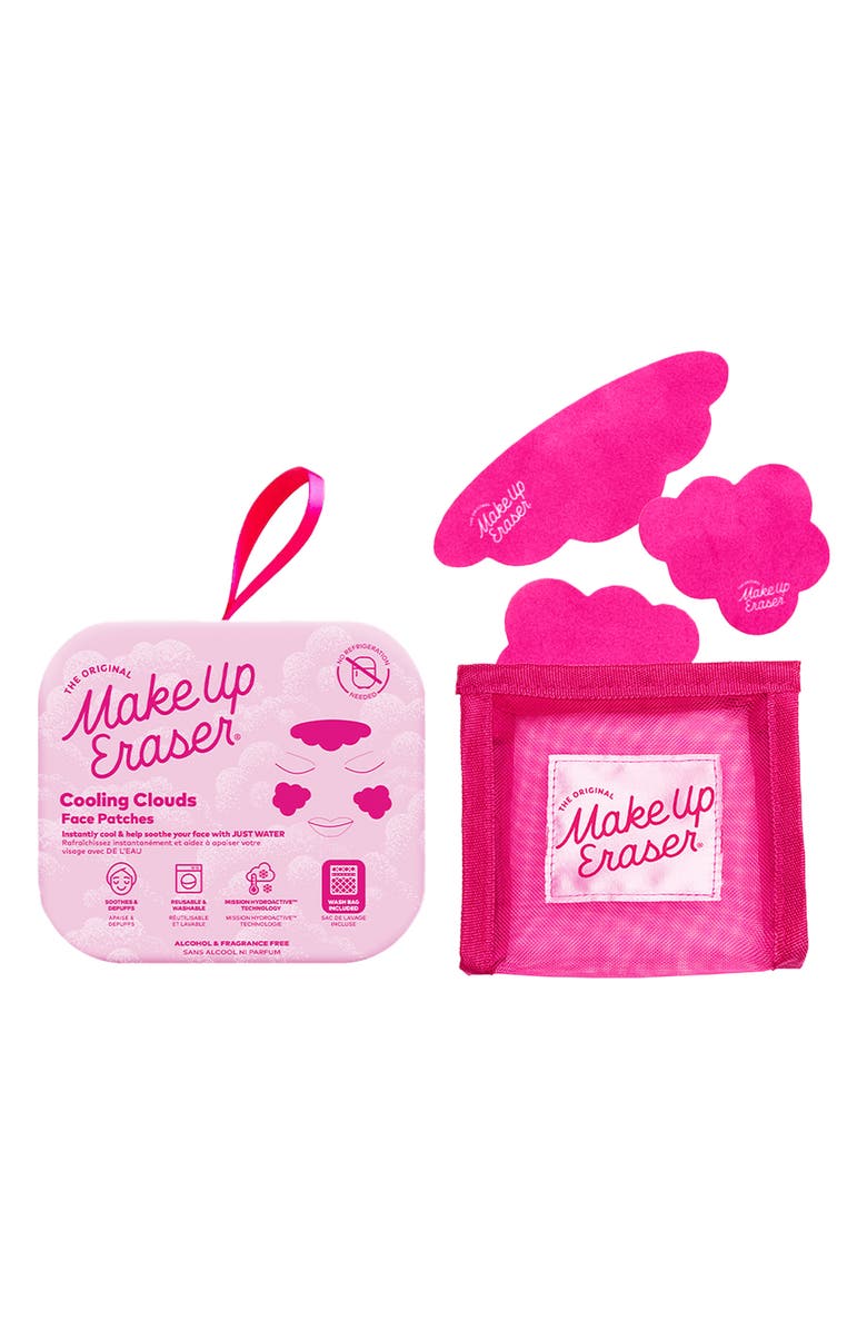 The Original MakeUp Eraser Cooling Clouds Face Patches Set, Main, color, Pink