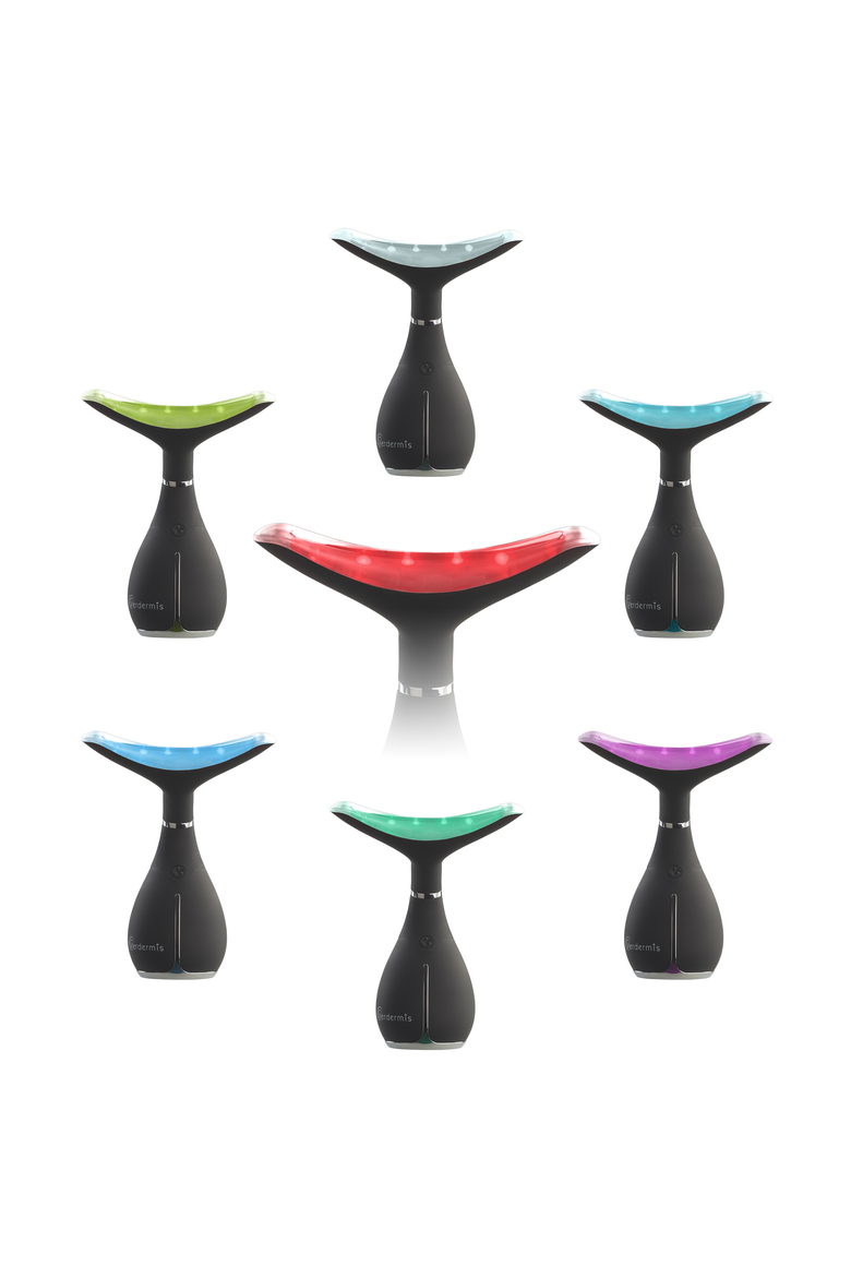 7 Color LED Neck and Face Massager+, Alternate, color, NA