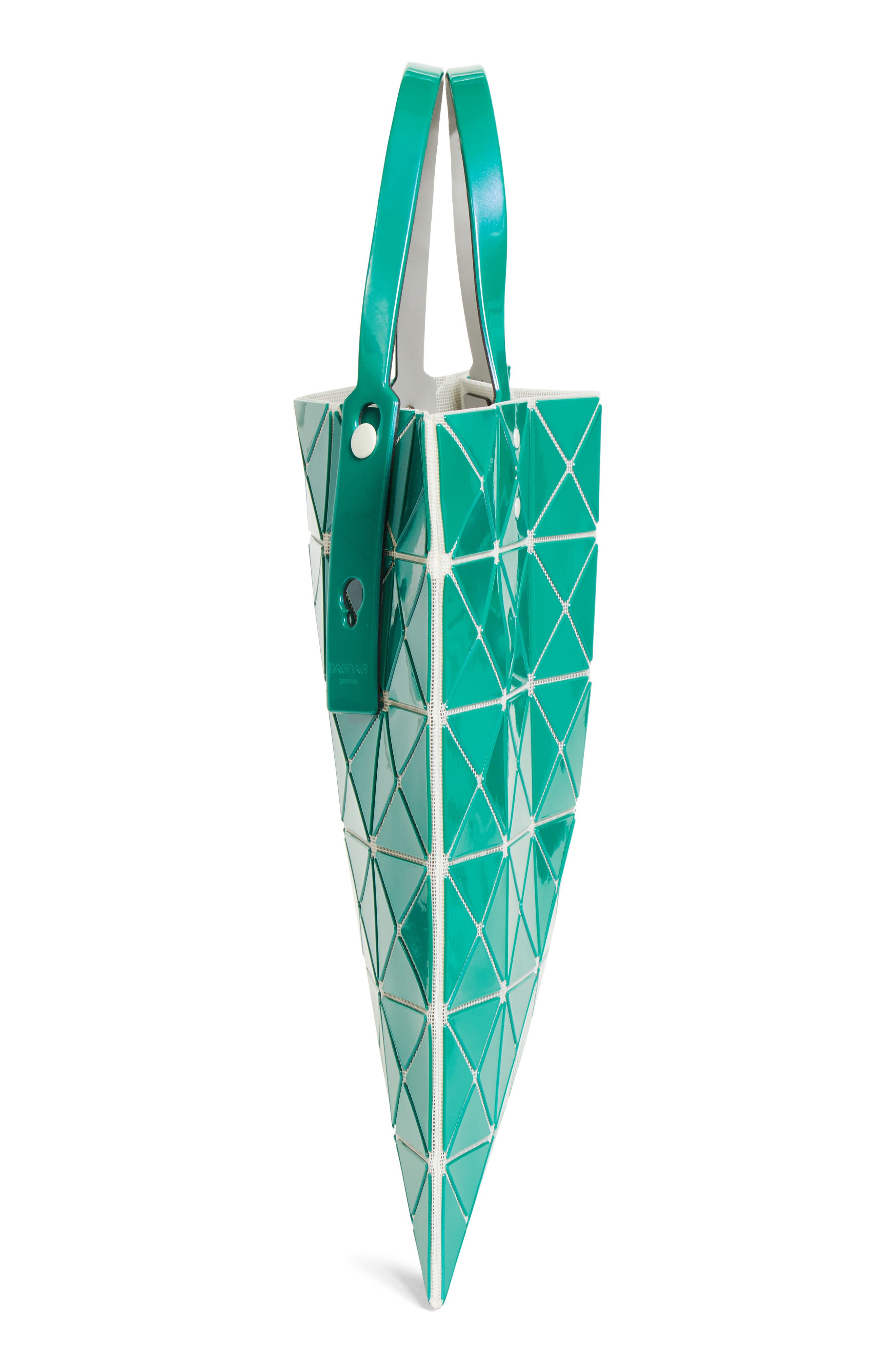 Bao Bao Issey Miyake Lucent Metallic Tote, Alternate, color, Water Green