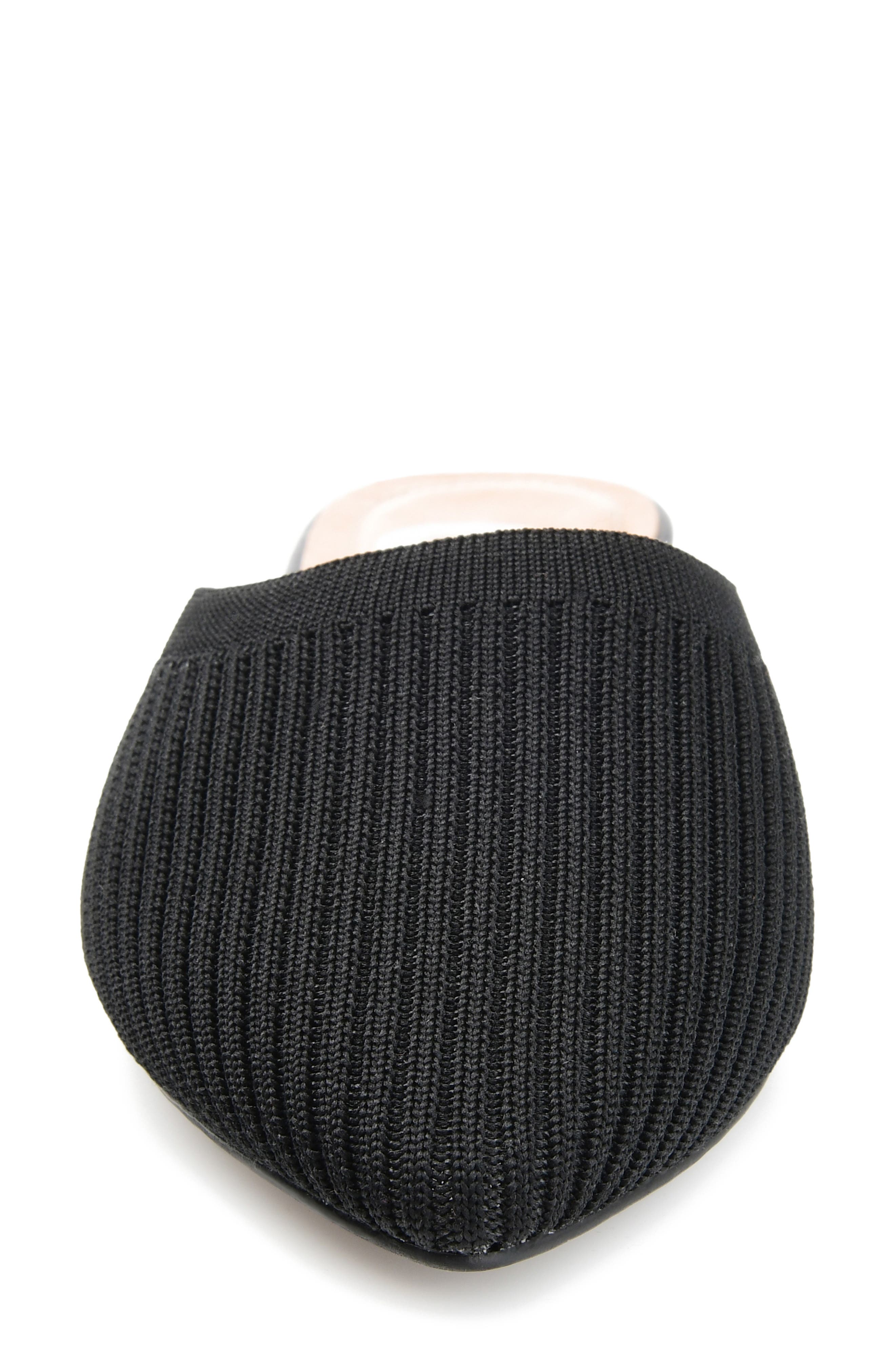 Journee Collection Aniee Knit Mule - Wide Width, Alternate, color, 