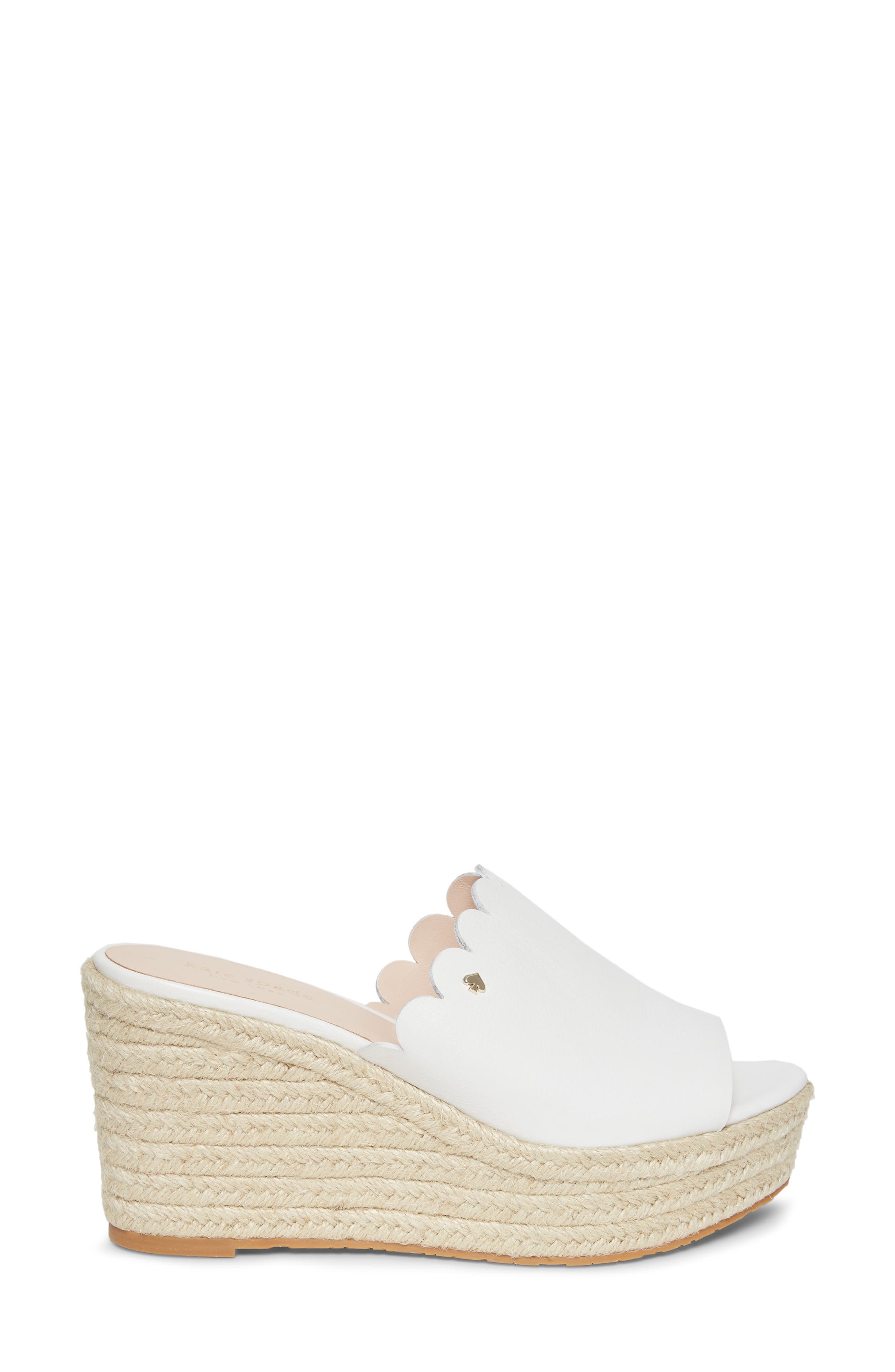 Kate Spade New York tabby espadrille wedge mule, Alternate, color, 