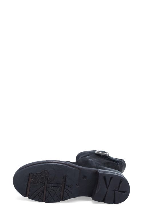As98 A.s.98 Albie Slouch Bootie In Black