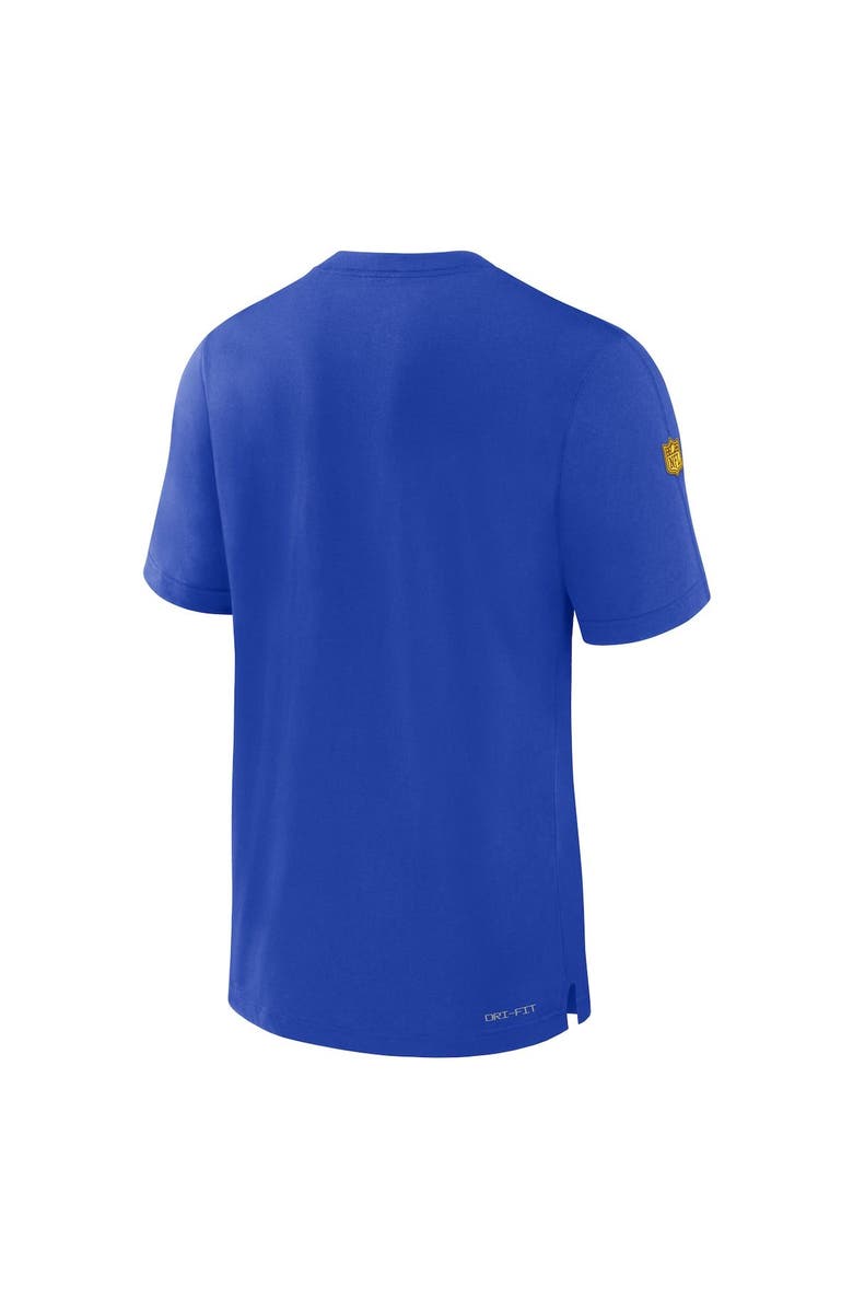 Nike Men's Nike Royal Los Angeles Rams 2023 Sideline Performance T-Shirt, Alternate, color, Royal