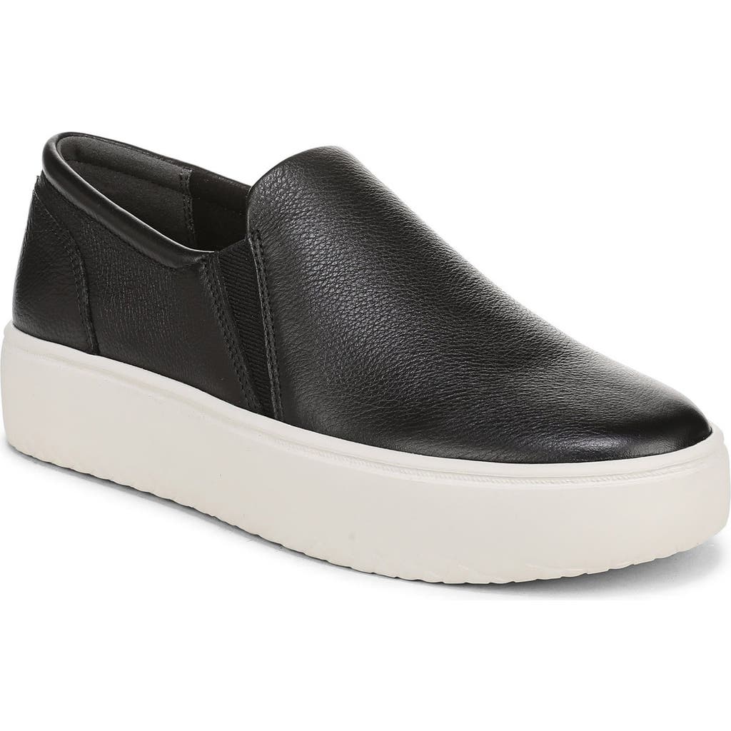 Vionic Ellen Slip-on Platform Sneaker In Black