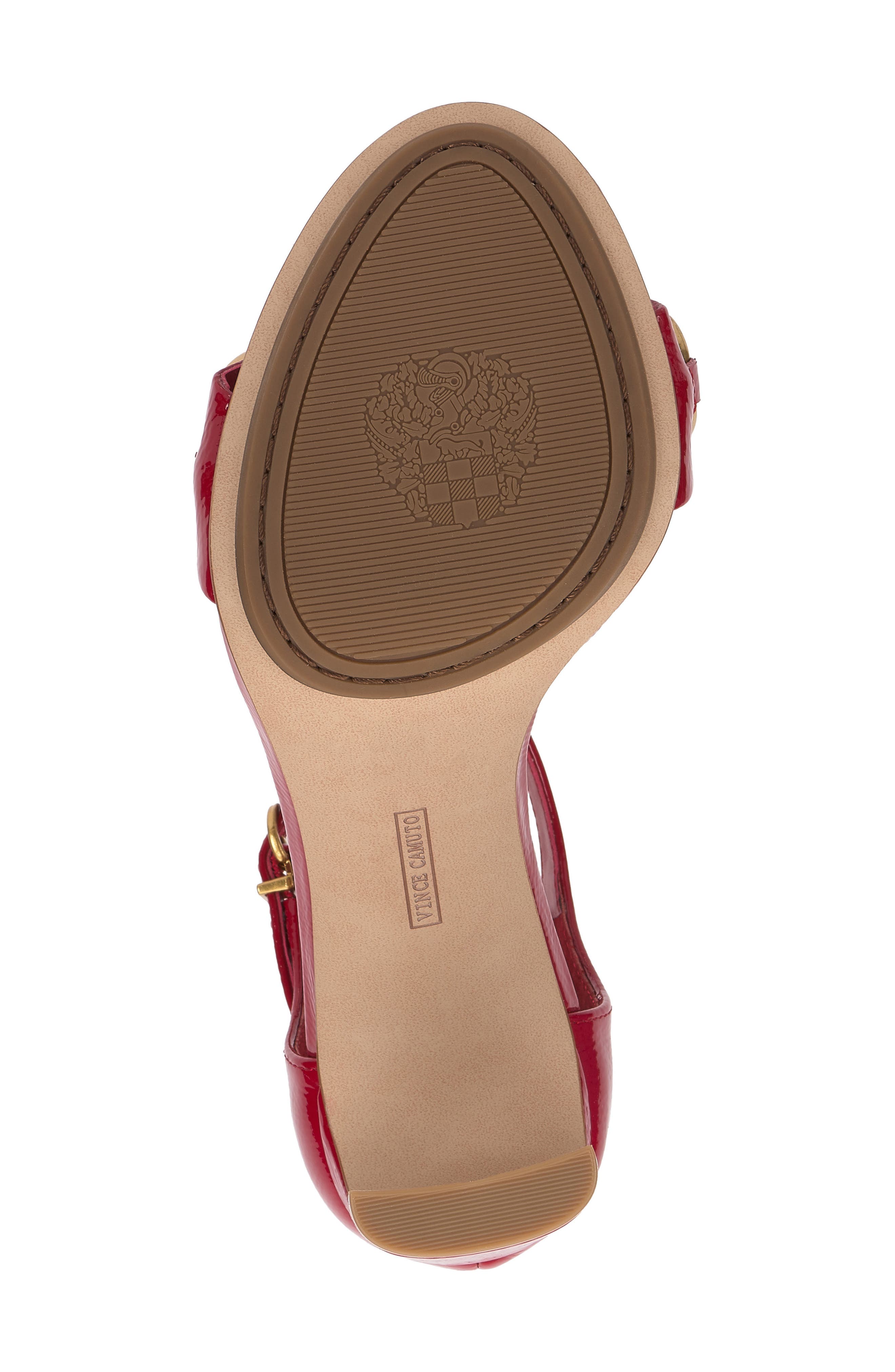 Aurelia Ankle Strap Sandal, Alternate, color, FLAME