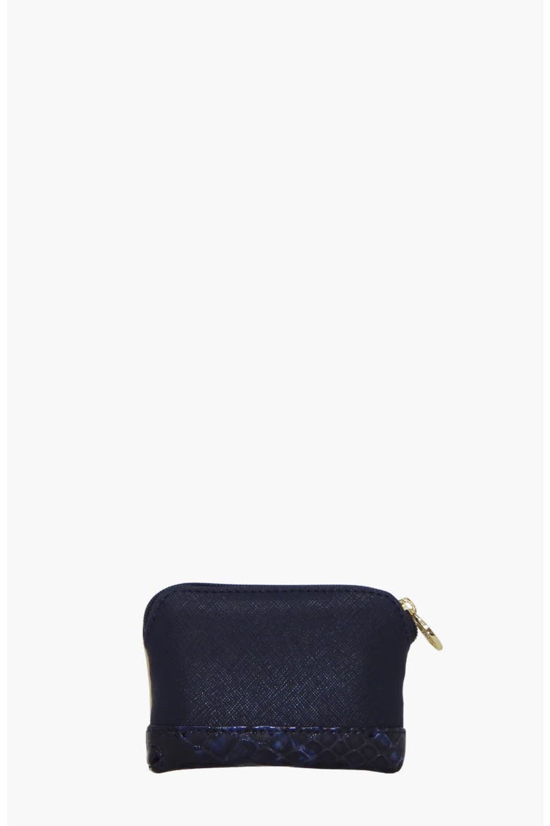 Grace Coin Purse 250, Alternate, color, Navy / Beige