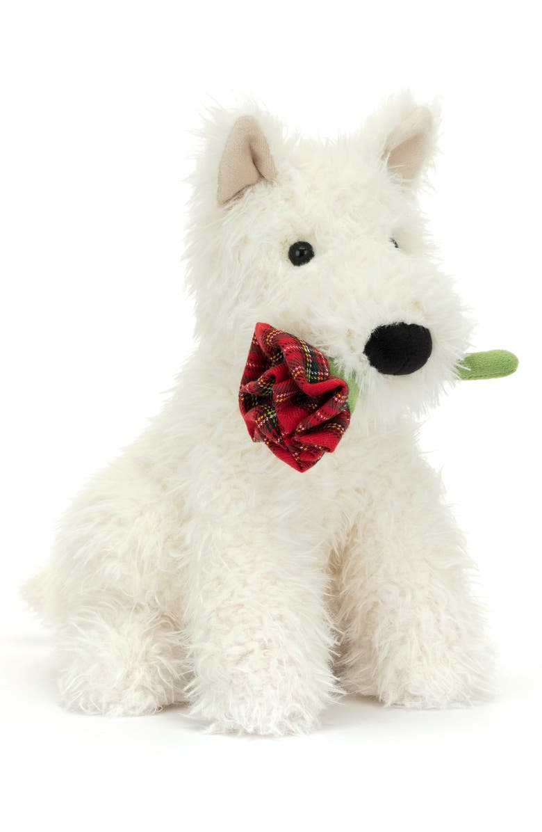 Jellycat Munro Scottie Dog 'Love You' Stuffed Animal, Main, color,