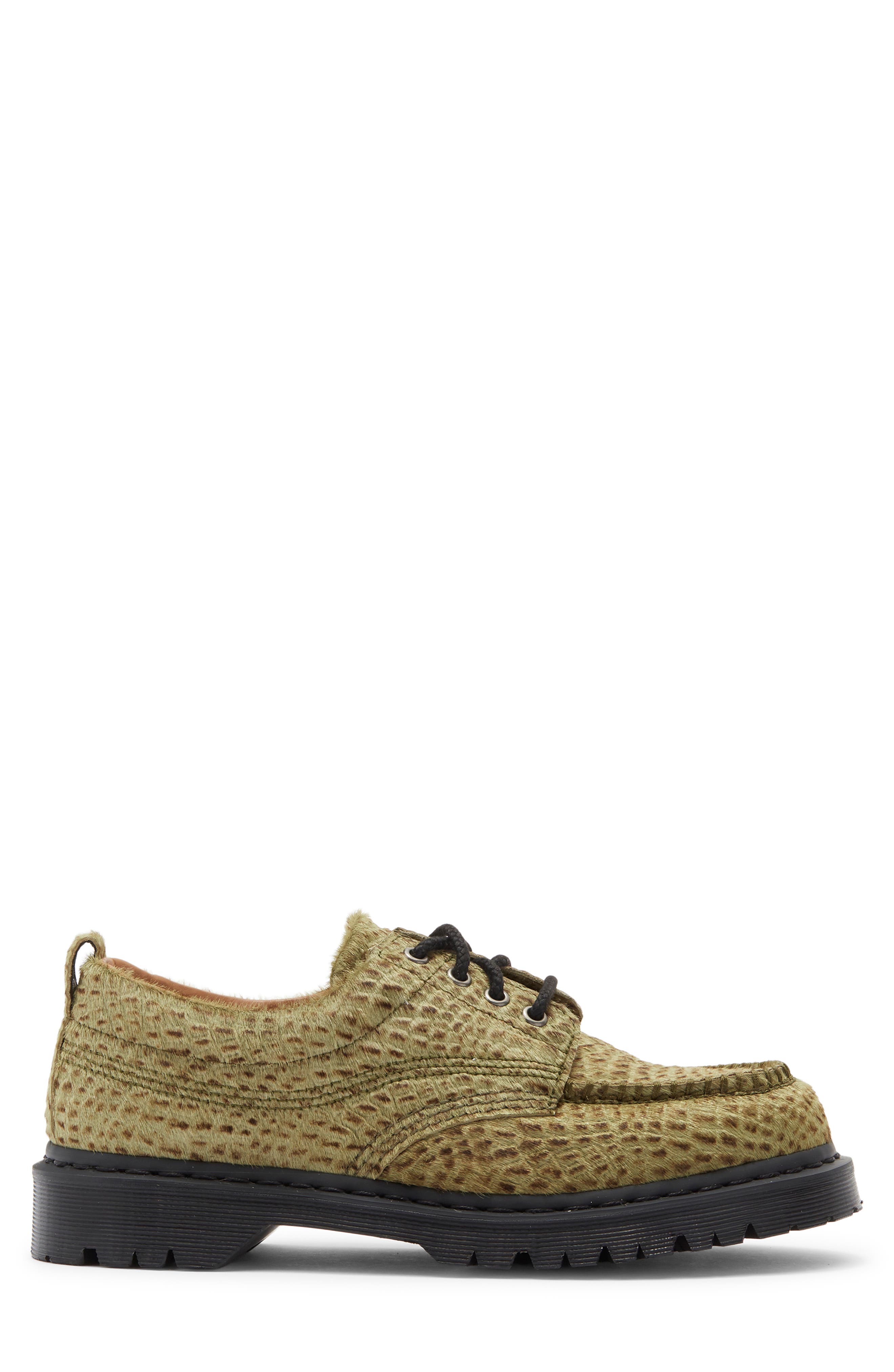 Dr. Martens Lowell Derby, Alternate, color, Olive Green