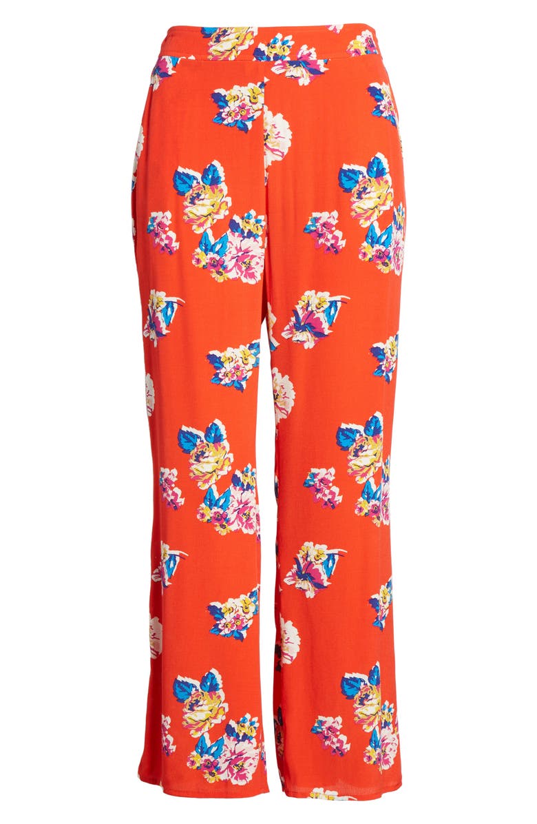 BP. Print Crop Flare Pants, Alternate, color,