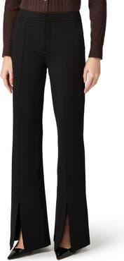 PAIGE Sofia Split Hem Flare Ponte Pants