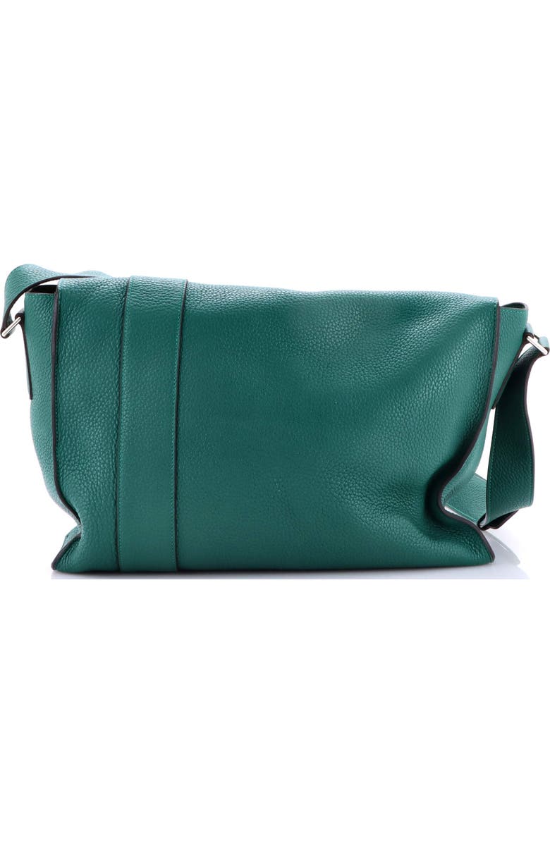 Pre-Owned Hermes Alfred Messenger Bag Clemence 35, Alternate, color, Malachite