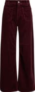 Mavi Jeans Paloma High Waist Wide Leg Corduroy Pants