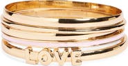 Capelli New York Kids' Love Bangle Set