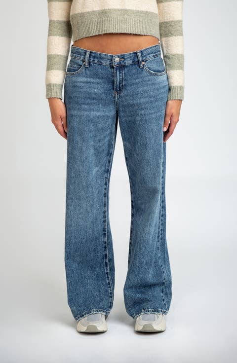 Classic Rise Straight Leg Jeans