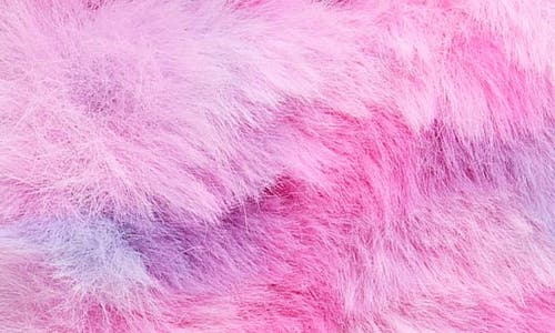 Surell Kids' Faux Fur Headband In Purple