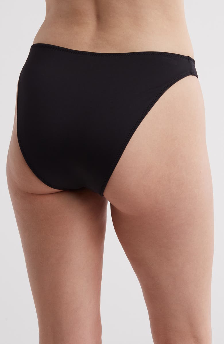 Good American Compression Better Bikini Bottoms, Alternate, color, Black001