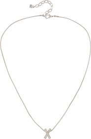 Susan Caplan 1990s Vintage Nina Ricci Criss Cross Necklace