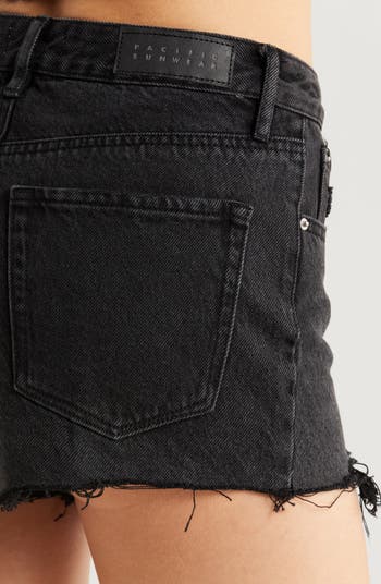 Festival Moonlight Ripped Denim Shorts