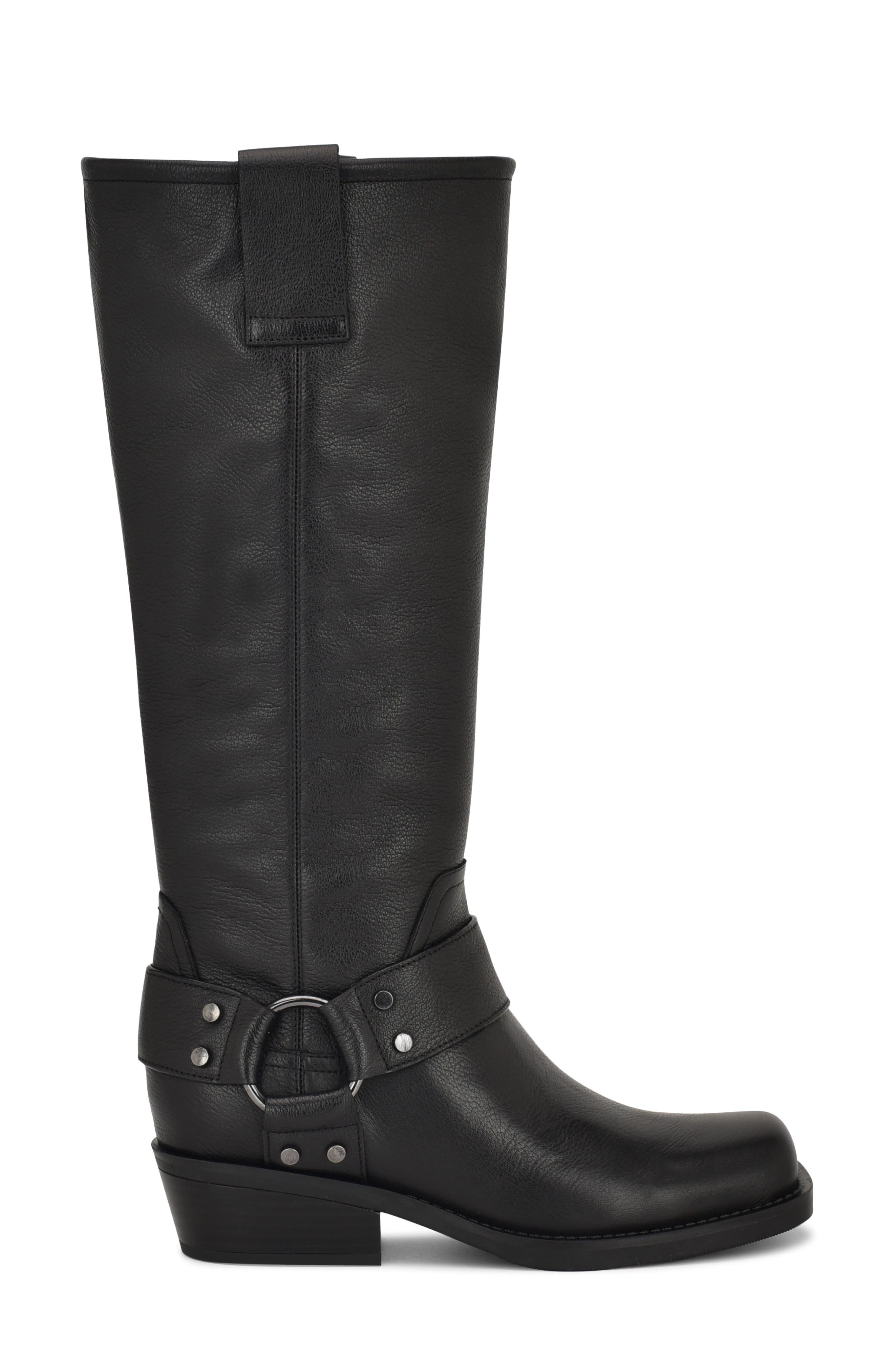 Nine West Fawsta Knee Hight Boot, Alternate, color, Black