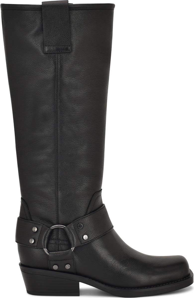 Nine West Fawsta Knee Hight Boot, Alternate, color, Black