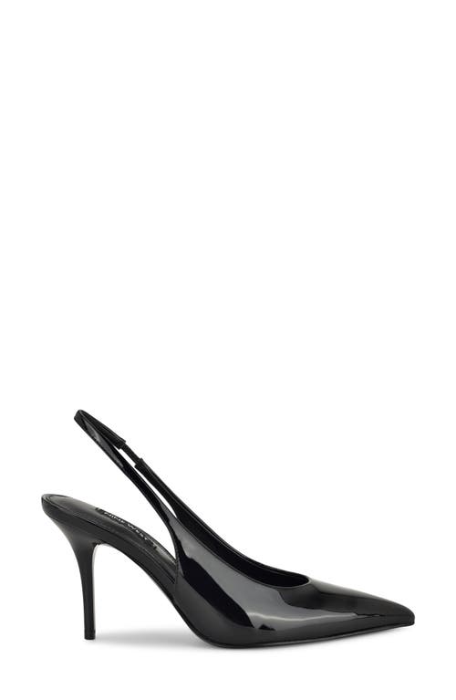 Nine West Palomma Slingback Pointed Toe Pump In Black