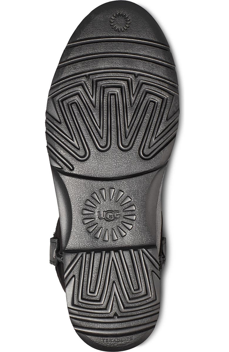 UGG<sup>®</sup> Romely Short Genuine Shearling & Leather Boot, Alternate, color,