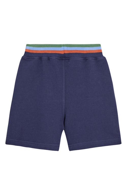 Jojo Maman Bébé Jojo Maman Bebe Tractor Applique Shorts In Navy