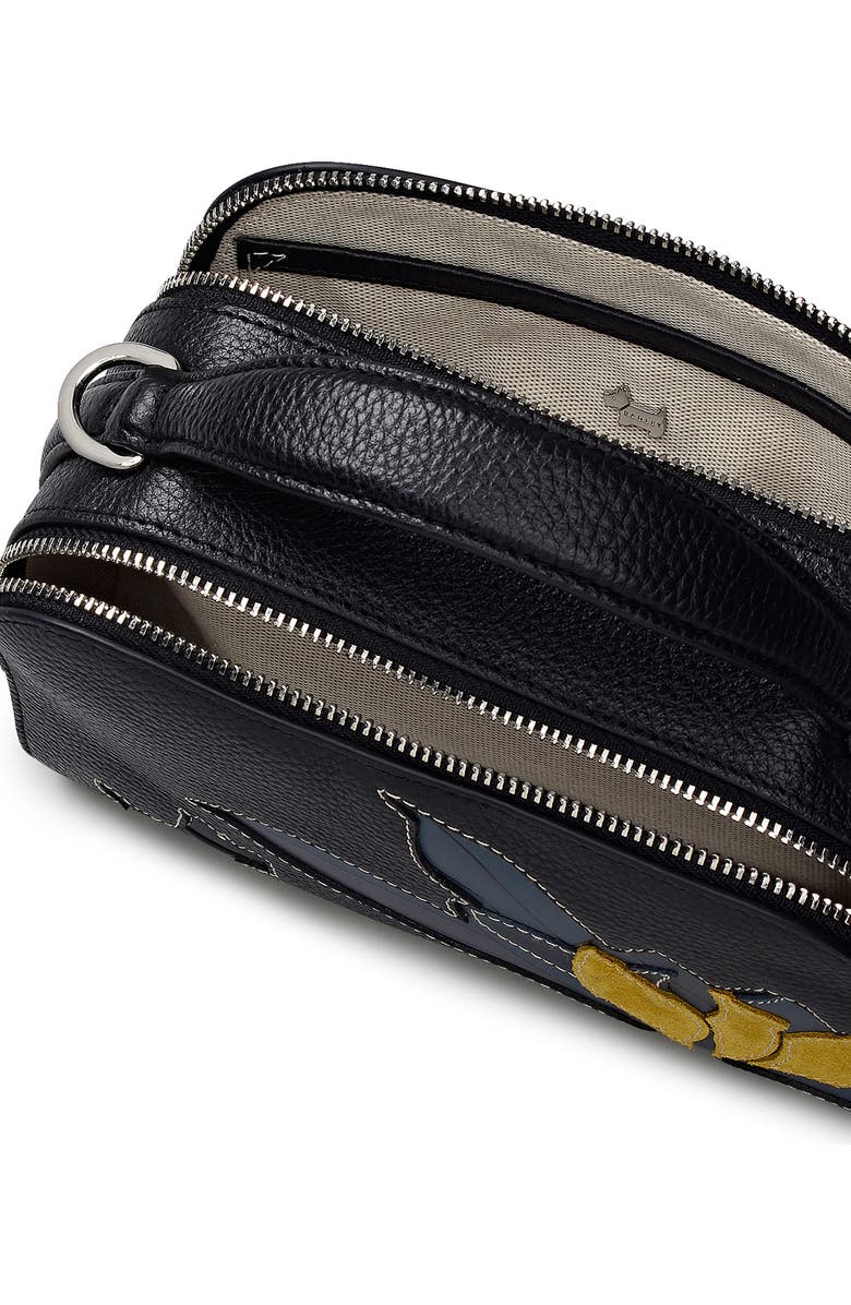 Radley Nature Blooms Crossbody Bag, Alternate, color, Black