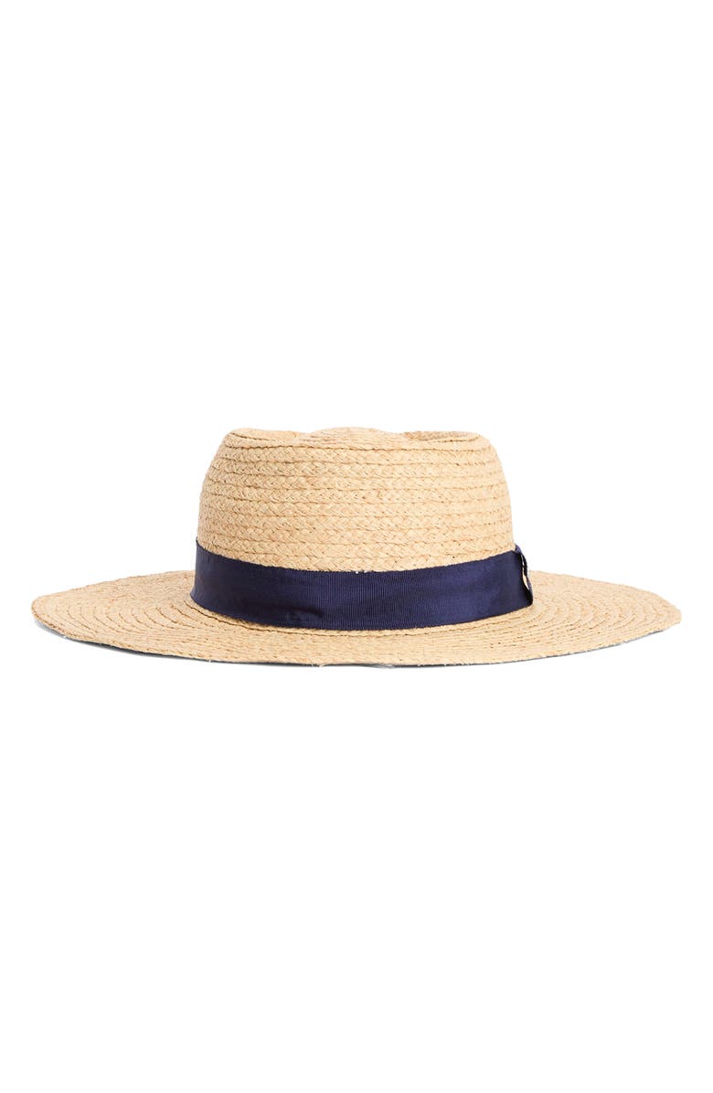Barbour Lily Straw UPF 40+ Hat, Main, color,