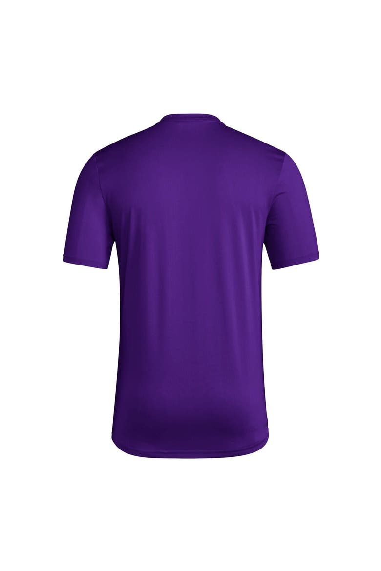 Men's adidas  Purple Washington Huskies Locker Laces Out Pre-Game T-Shirt, Alternate, color, Purple