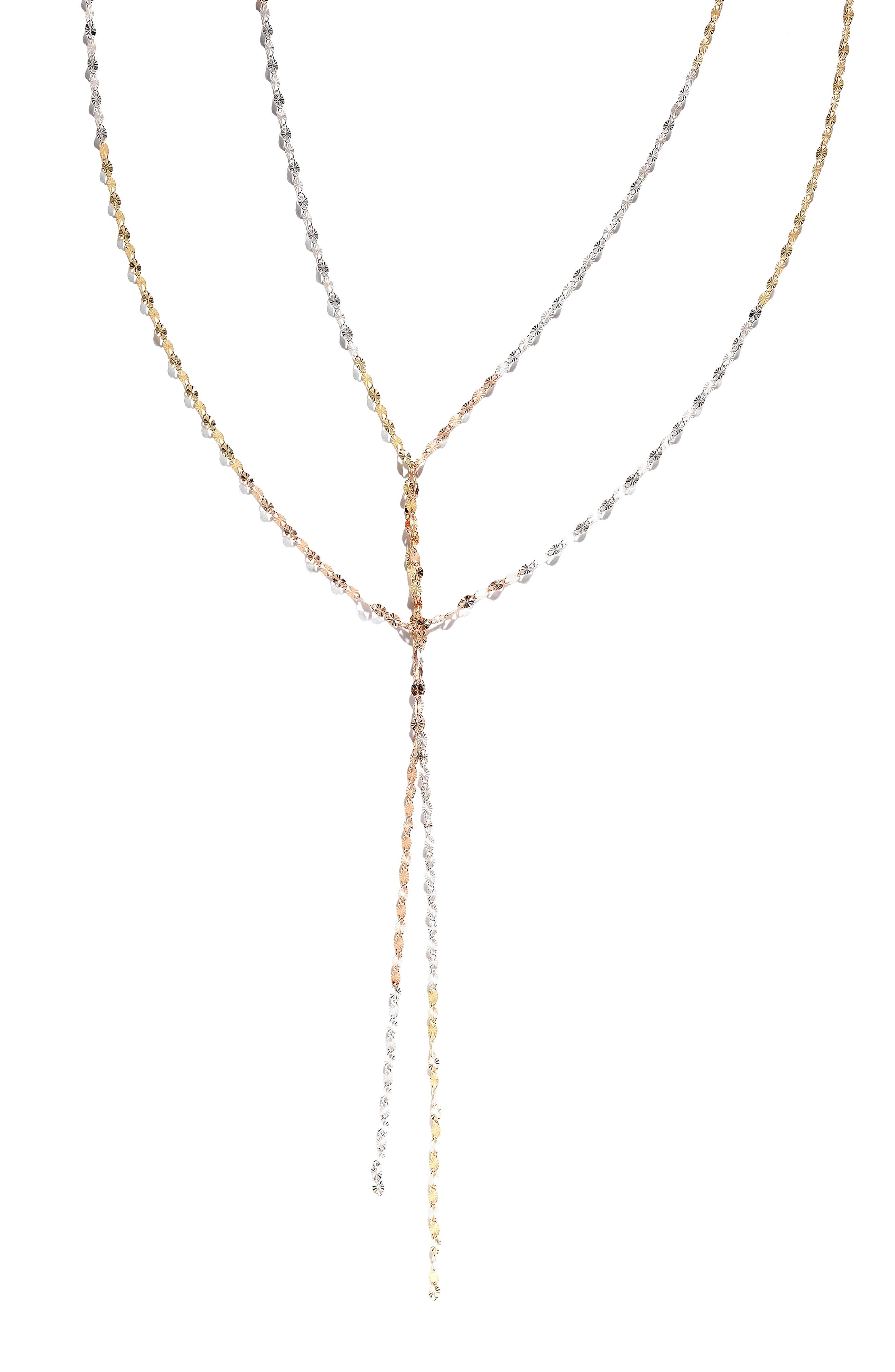 LANA Blake 14k Gold Layered Y-Necklace (Women) | Nordstrom
