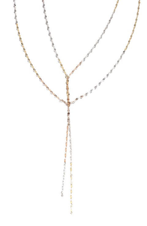 Blake 14k Gold Layered Y-Necklace