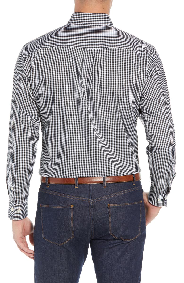 Peter Millar Crown Soft Gingham Regular Fit Shirt, Alternate, color,