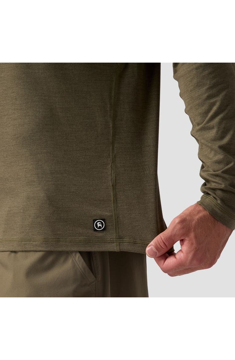 Backcountry Destination Long-Sleeve Crew Top - Men
s, Alternate, color, Kalamata