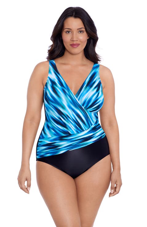 Addison Surplice One-Piece Control Swimsuit