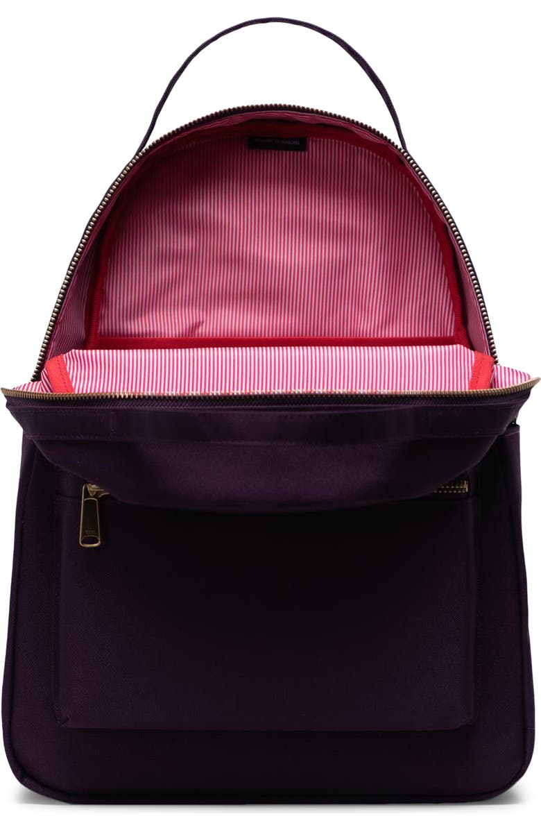 Herschel Supply Co. Nova Mid Volume Backpack, Alternate, color, Blackberry Wine