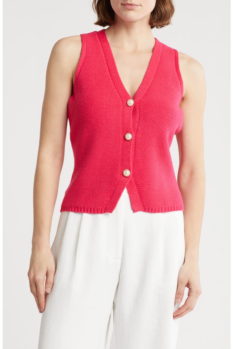 Diana Vest, Main, color, BRIGHT ROSE