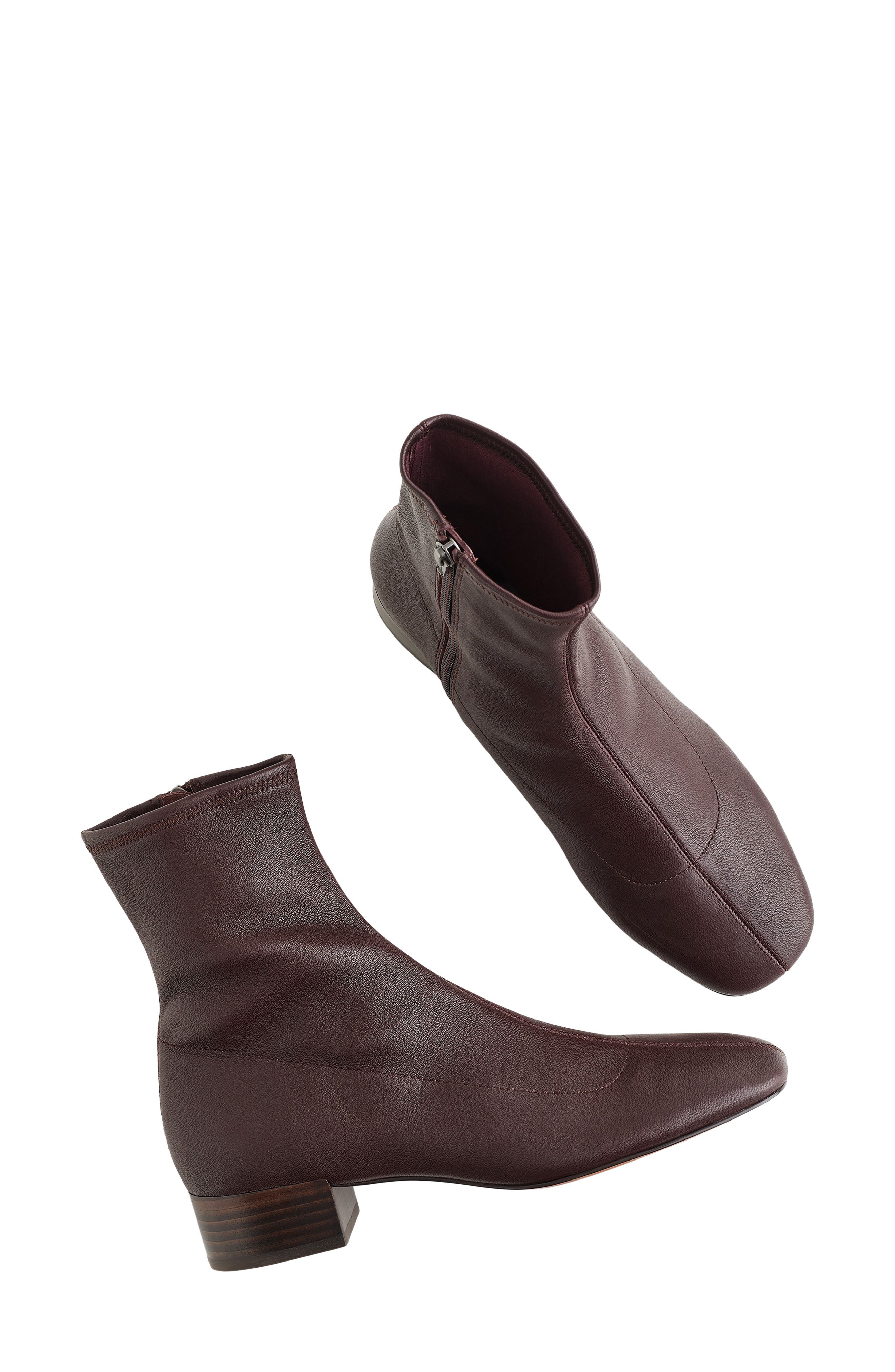 Ornella 57 Leather Bootie, Alternate, color, CUOIO