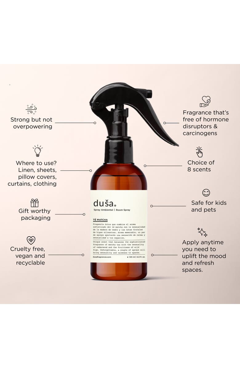 Dusa Fragrances Cedar I Bergamot - Room & Linen Spray, Alternate, color, Cedar Bergamote - 4 Oz