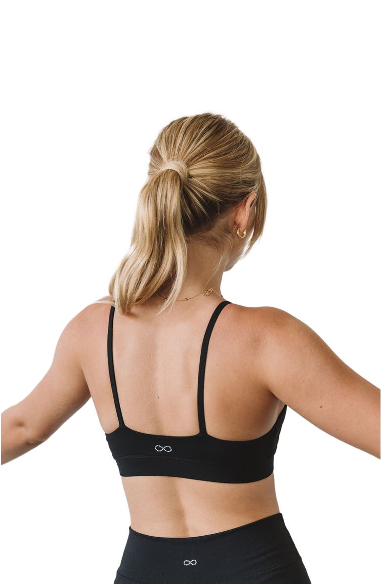 Rebody Active Cammie Cloudlux Bra, Alternate, color, Metropolis Black