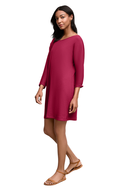 Ivana Toss-On Dress - Ribbed Pima Modal