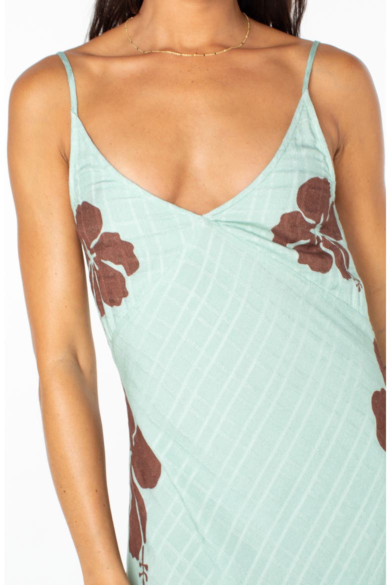 Lost Paradise Maxi Sundress, Alternate, color, CAMEO GRN