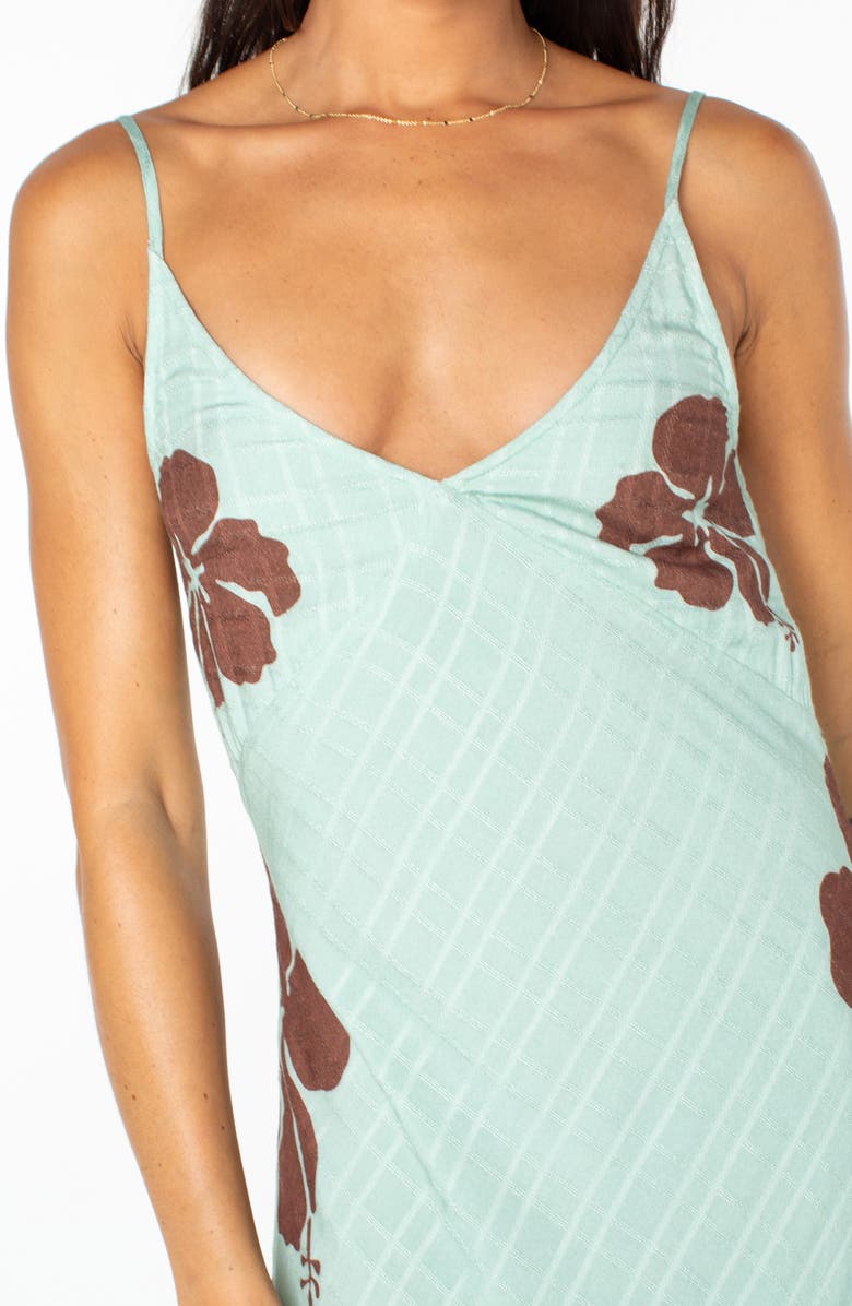 Roxy Lost Paradise Maxi Sundress, Alternate, color, Cameo Grn