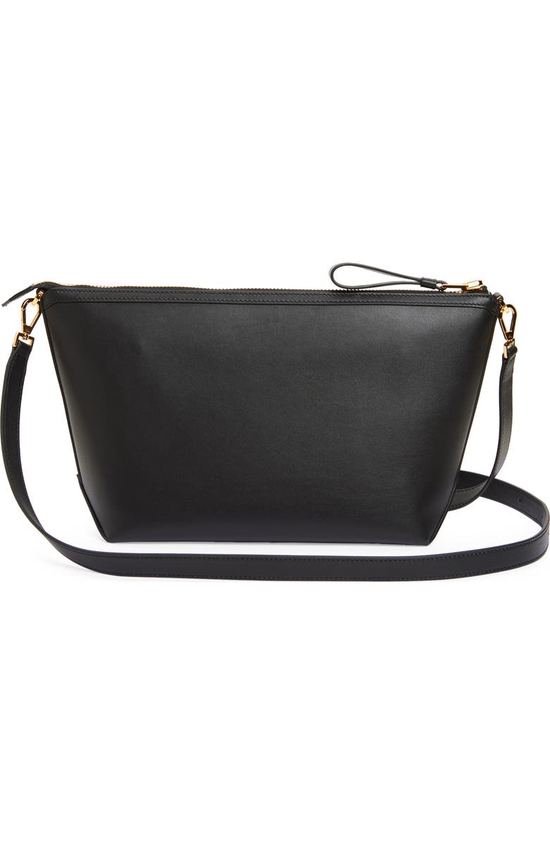 TOM FORD Smooth Leather Messenger Bag, Alternate, color,